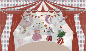 Фотообои Wall Street Circus