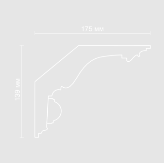 Карниз орнаментальный Artpole