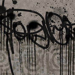 Фотообои Wall Street Calligraffiti