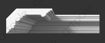 Карниз гладкий Artpole