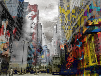 Фотообои Wall Street GRUNGE