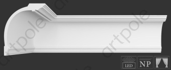 Карниз гладкий Artpole