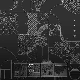 Фрески/Панно Fresq GEO