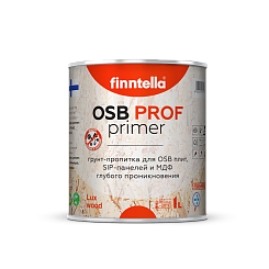 Грунт-пропитка глубокого проникновения для ОСБ, SIP-панелей и МДФ Finntella PROF OSB Primer