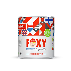 Специализированная краска для детских комнат FOXY LAPSELLI silkki matta