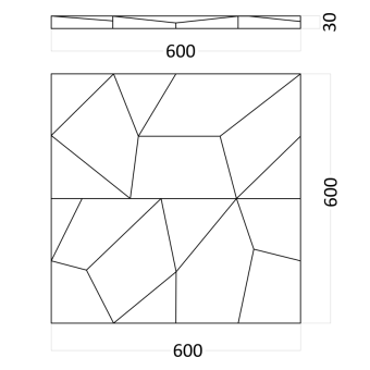 Гипсовые 3D панели Artpole