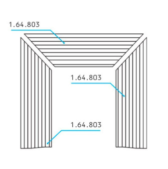 Элемент камина Европласт 
