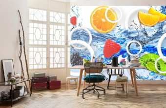 Фотообои Artmegahome Фрукты