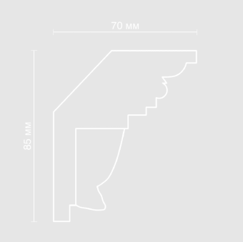 Карниз орнаментальный Artpole