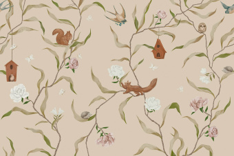 Фотообои Respace Детские  Малиновка