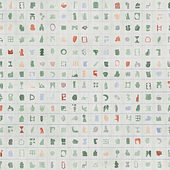 Фотообои Co.De ROOMS di PATRICIA URQUIOLA