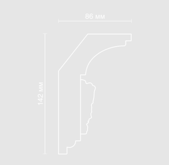 Карниз орнаментальный Artpole