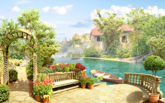 Фрески/Панно ORTOGRAF Парки и Сады