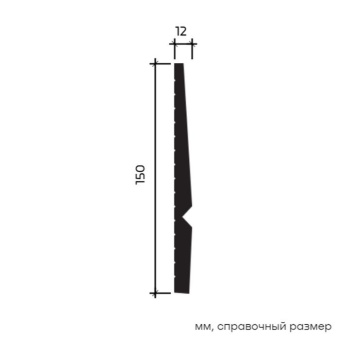 Плинтус Европласт