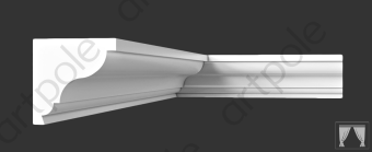 Карниз гладкий Artpole