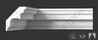 Карниз гладкий Artpole