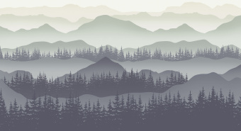 Фрески/Панно ORTOGRAF Горы