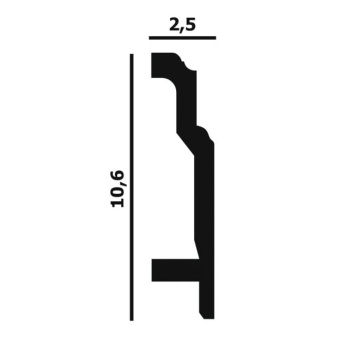 Плинтус напольный  Perfect