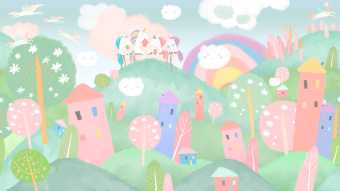 Фотообои Respace Детские  Единороги