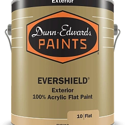 Фасадная краска Dunn Edwards Evershield Exterior Ultra Premium 100% Acrylic Flat