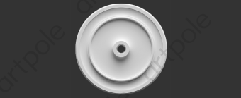 Розетка гладкая Artpole