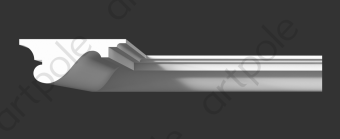 Карниз гладкий Artpole