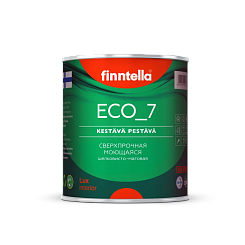 Стойкая интерьерная краска Finntella ECO 7 Kestävä pestävä