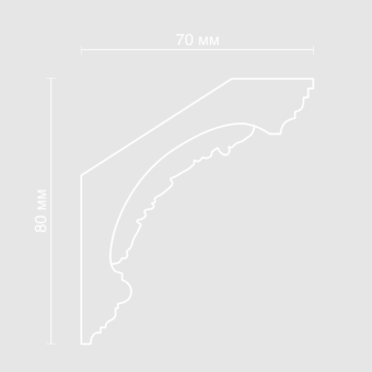 Карниз орнаментальный Artpole