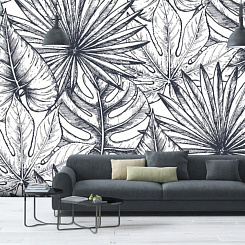 Обои Artmegahome Черно-белые