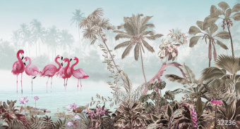 Фрески/Панно ORTOGRAF Шинуазри