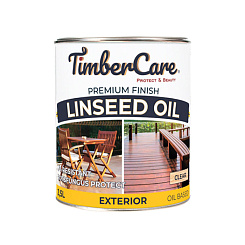 Льняное кипяченое масло для защиты деревянных поверхностей TimberCare Linceed Oil