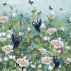 Обои Clarke & Clarke Wedgwood Botanical Wonders