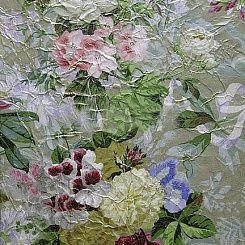 Обои Zuber Roses Anciennes