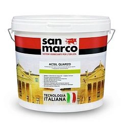 Фасадная краска SAN MARCO AcsilQuarzo