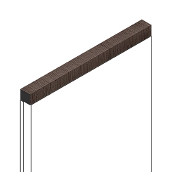 Декорированная рейка HI WOOD