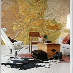Фотообои Rebel Walls No 5 - Maps