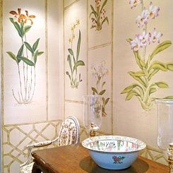 Обои De Gournay Chinoiserie