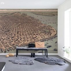Фотообои Rebel Walls No 5 - Maps