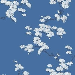 Обои PAPER&INK Navy Grey and White