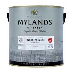 Грунтовка по дереву MYLANDS Wood Primer & Undercoat White
