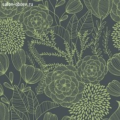 Обои AURA Magic Flowers